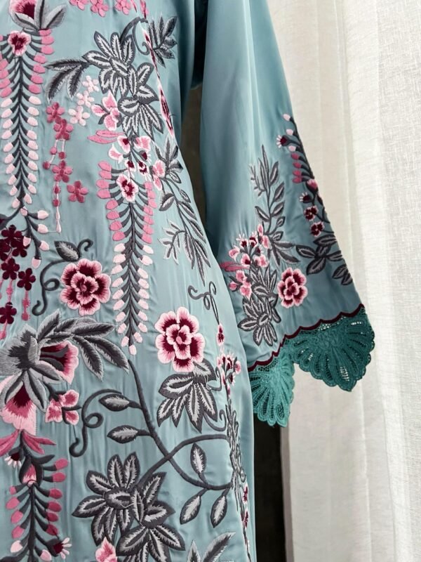 Aqua Merlot Sultanah Kebaya - Image 6