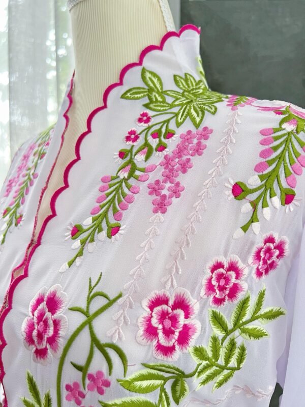 Fuschia Orchid Sultanah Kebaya - Image 7