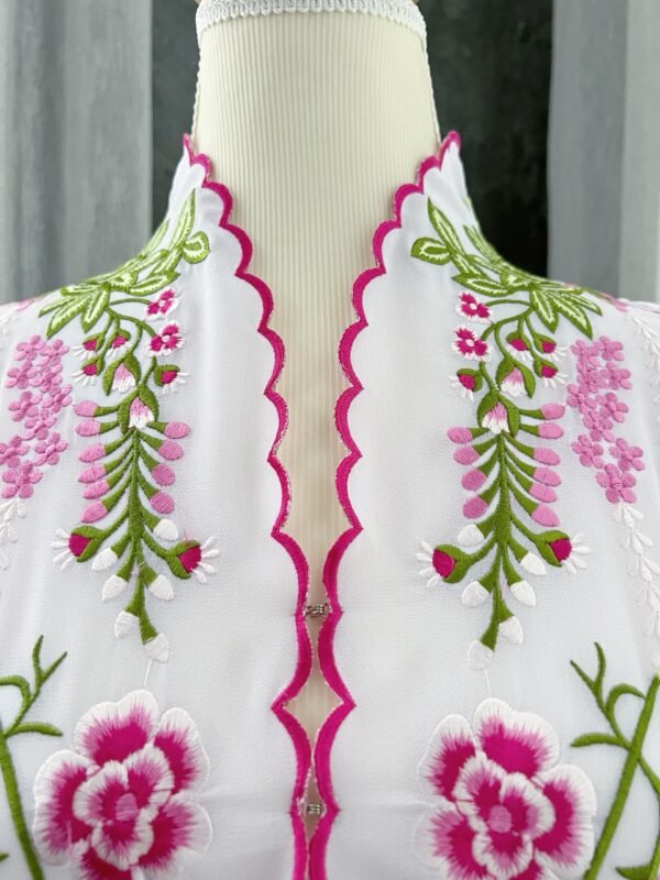 Fuschia Orchid Sultanah Kebaya - Image 3