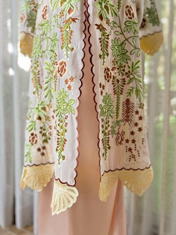 Cream Ivory Sultanah Kebaya - Image 2