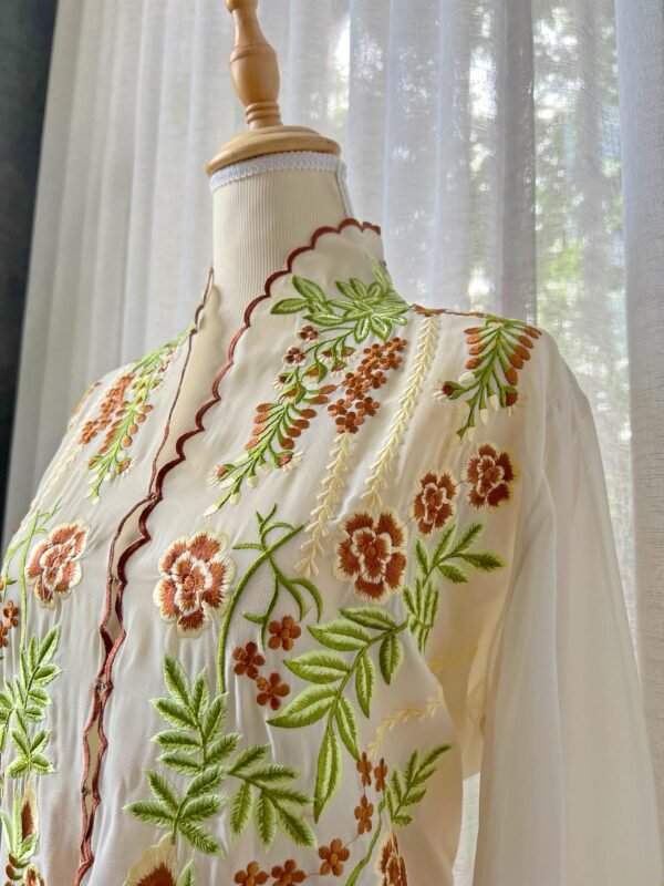 Cream Ivory Sultanah Kebaya