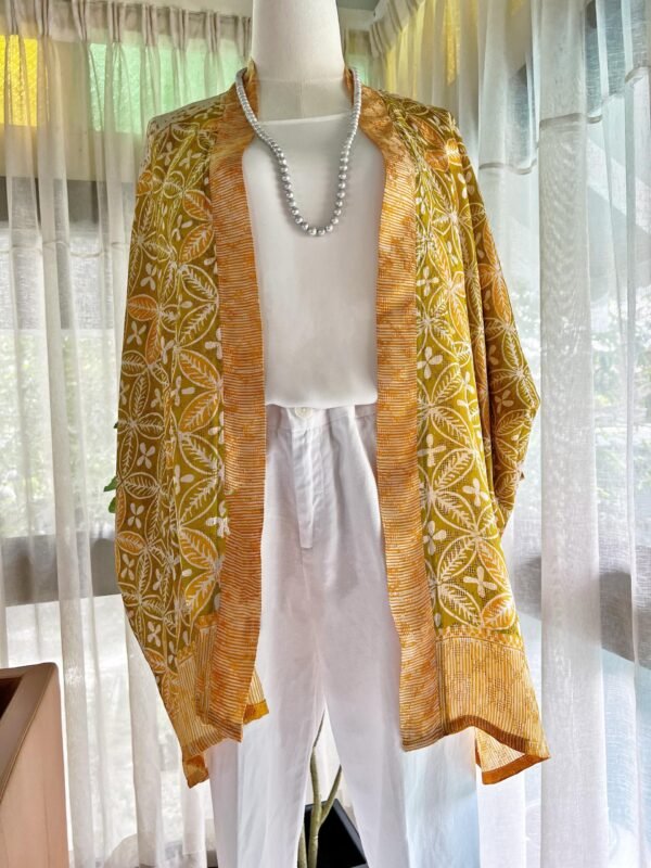 Yellow Refined Cardigan - Image 4