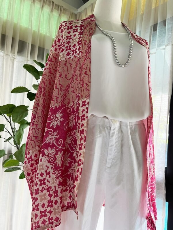 Pink Refined Cardigan - Image 2
