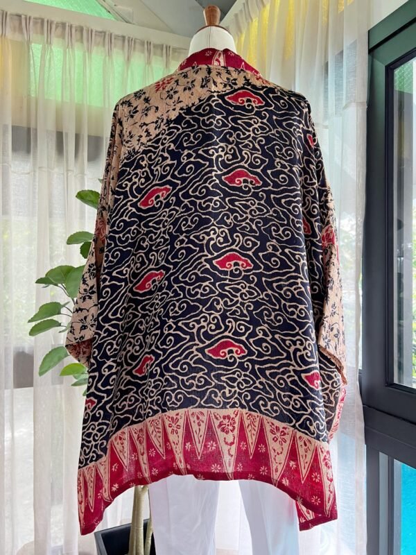Black Red Refined Cardigan - Image 4