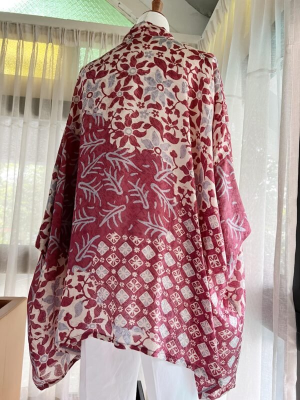 Maroon Refined Cardigan - Image 4