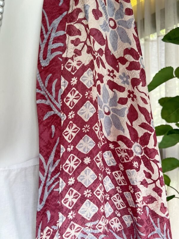 Maroon Refined Cardigan - Image 3