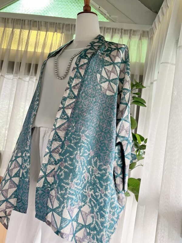 Green Teal Refined Cardigan - Image 5