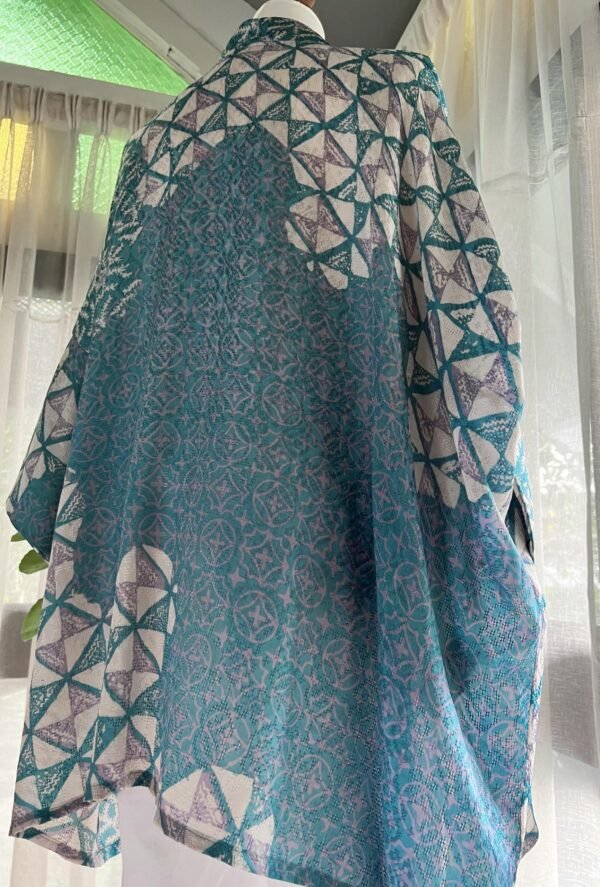 Green Teal Refined Cardigan - Image 3