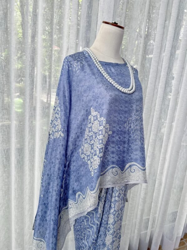 Blue Dolman Sleeve - Image 2