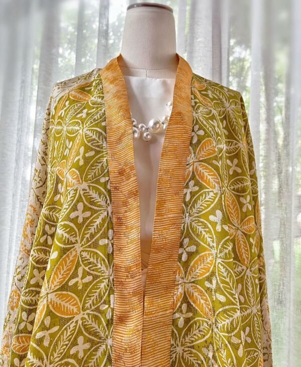 Yellow 3-Piece Batik - Image 3