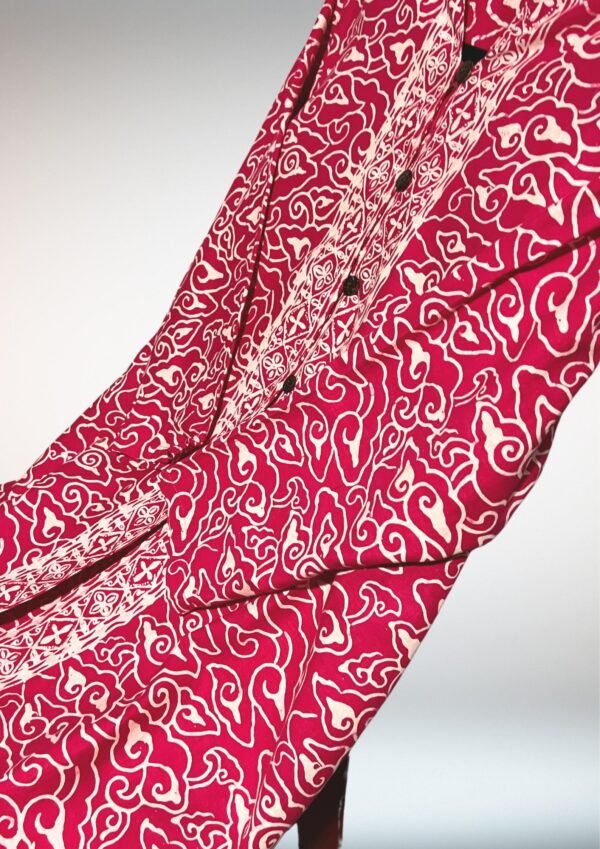 Adult Cotton Kebaya (Magenta Pink) - Image 2