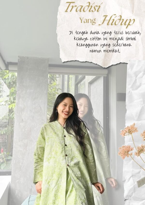 Adult Cotton Kebaya (Green)