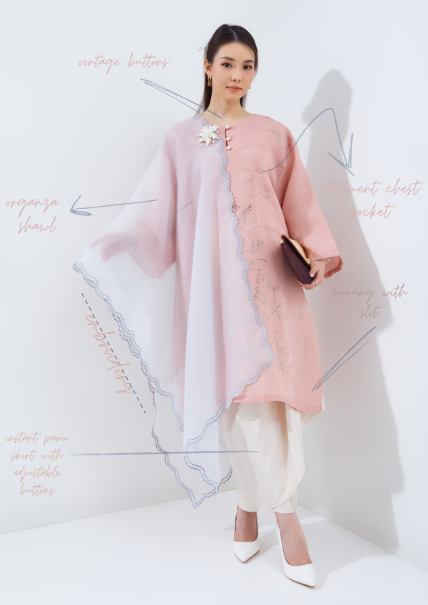 Hana Rui Classic Kurung (PREORDER) - Image 5