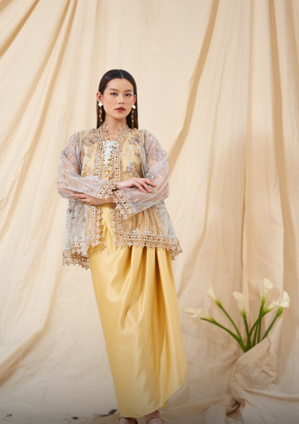 Bunga Yellow Kebaya (PREORDER) - Image 5