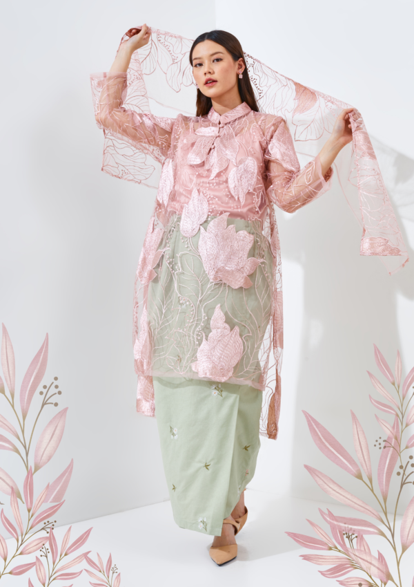 Annamaria Mandarin Kurung (PREORDER)