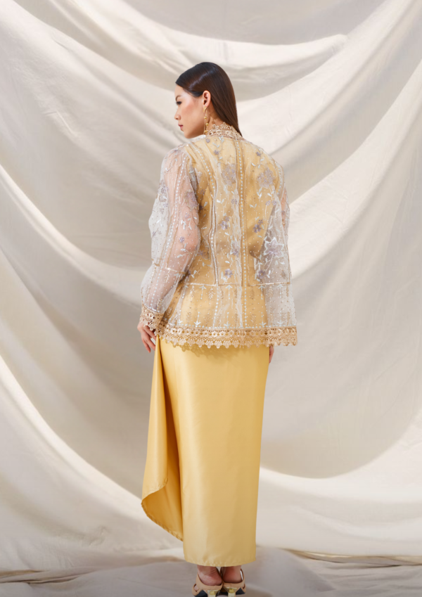 Bunga Yellow Kebaya (PREORDER) - Image 3